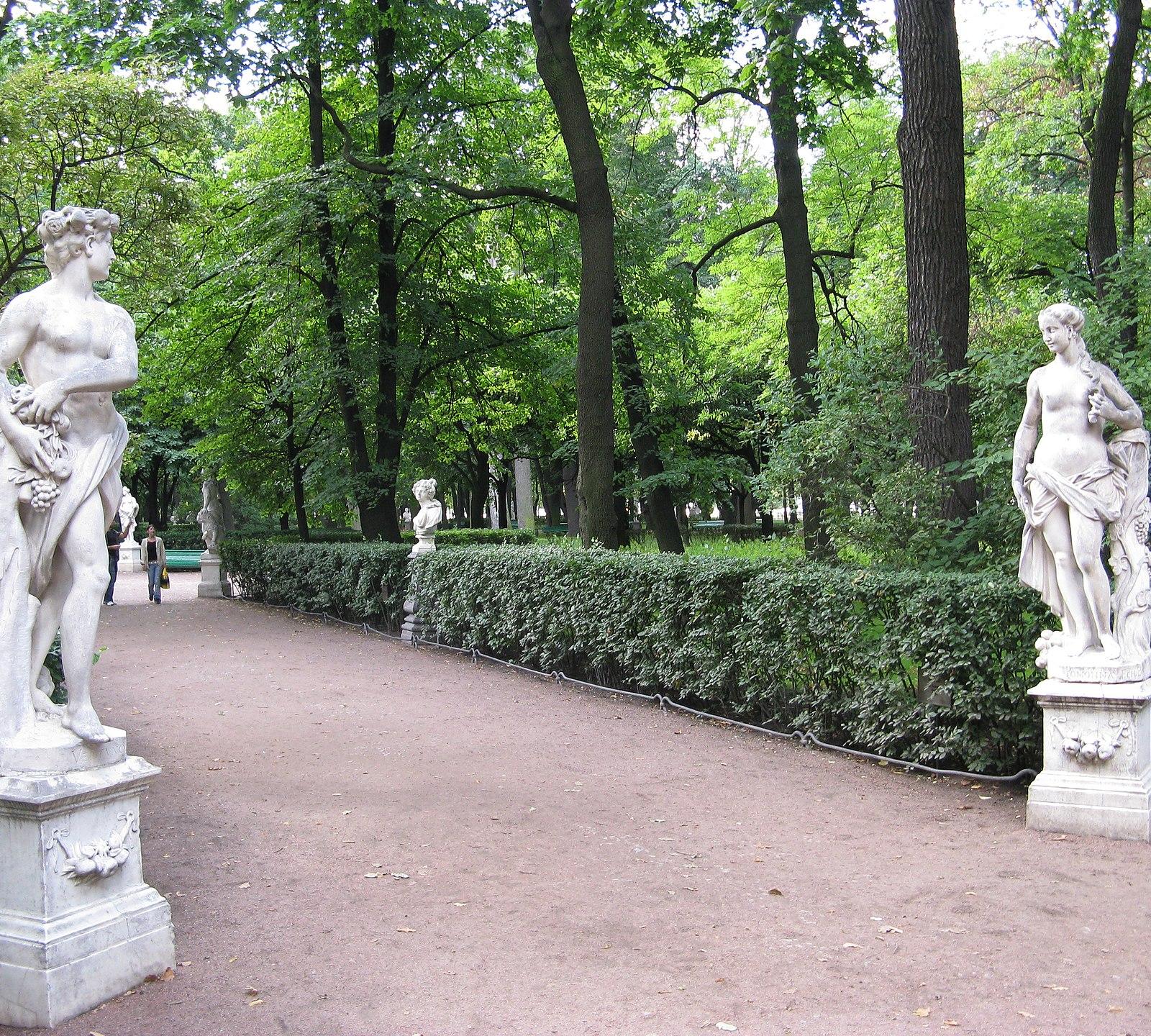 Vertumnus and Pomona Summer Garden Saint Petersburg